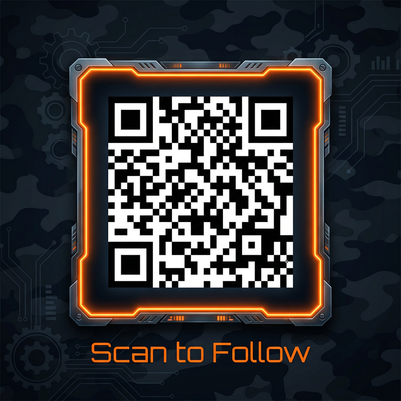 小蓝导航微信公众号二维码